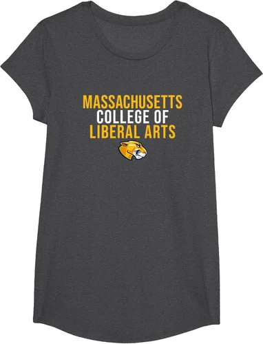 Vista 20 de Mass Liberal Arts MCLA Trailblazers - Camiseta apilada, Negro