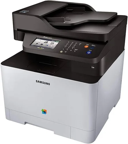 Vista 10 de Samsung SL-C1860FW/XAA impresora color inalámbrica con escáner, copiadora y fax