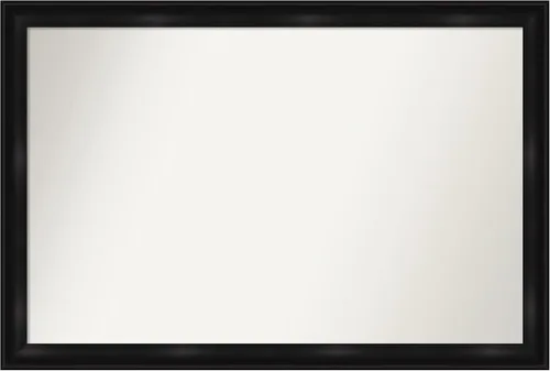 Vista 329 de Amanti Art Espejo personalizado, gran espejo de baño estrecho, espejo de pared o espejo de tocador de baño sobre el fregadero (24 x 24 pulgadas)