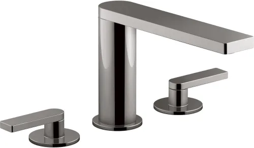 Vista 19 de Kohler 73060-4-BL Composed Grifo de lavabo de baño con manijas de palanca, 1.2 gpm, negro mate Mate negro