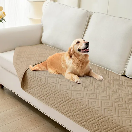 Vista 79 de hyha Manta impermeable para perros, funda suave para cama de perro, mantas para mascotas, funda impermeable para sofá y sillón para perros lavable