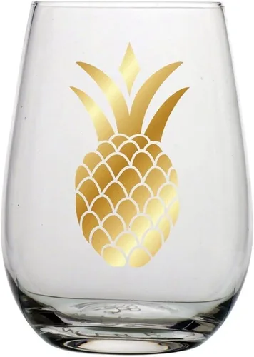 Vista 3 de Slant Collections Copa de vino sin tallo, 20 oz, cabello salado no importa