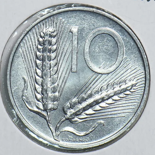 Vista 2 de Moneda Coleccionable Italia 1952 10 Lire 198035