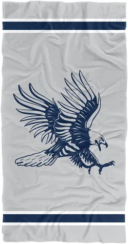 Vista 84 de LOGOVISION Manta Abilene Christian University, 30 x 60 pulgadas, logotipo primario CottonFront/PolyBackBeachTowel
