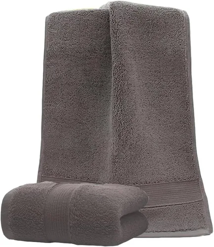 Vista 9 de JININQ 2 toallas de mano suaves 100% algodón de 13.4 x 29.5 pulgadas, juego de toallas faciales prémium para baño, gimnasio, hogar (azul)