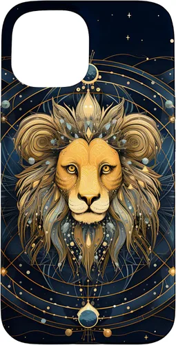 Vista 6 de Leo Zodiac Sign Lion Horoscope Constellation Case for iPhone 17