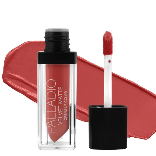 Vista 7 de Palladio Velvet Matte Cream Lip Color, Angora