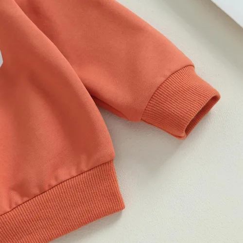 Vista 54 de Conjunto de sudadera con estampado para bebé y niña, sudadera larga para otoño e invierno