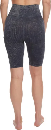 Vista 4 de Sage Activewear Pantalones cortos de ciclismo para mujer, de tiro alto, sin costuras, con control de abdomen, absorben la humedad, para yoga