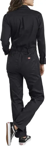 Vista 2 de Dickies - Overol de sarga de algodón de manga larga para mujer