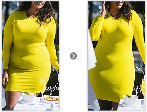 Vista 6 de Faja Faja - Body moldeador de cuerpo completo sin costuras con control de abdomen moldeador de cuerpo medios muslos más delgados