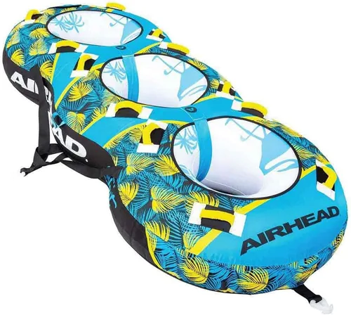 Vista 8 de AIRHEAD - Inflable remolcable Blast de 1 a 4 pasajeros para actividades acuáticas