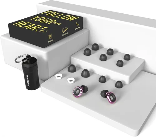 Vista 6 de Tapones para los oídos para reducción de ruido, cómodos tapones para los oídos de alta fidelidad para dormir, conciertos, músicos, motocicletas