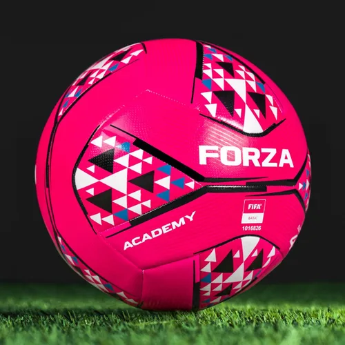 Vista 17 de FORZA Academy Balón de fútbol FIFA Basic Standard Training & Match Ball TPU duradero con superficie 3D para control Tamaños 3, 4 y 5