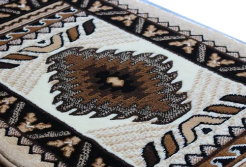 Vista 4 de Alfombra South West Mat diseño D 143 marfil (24 x 40 pulgadas)