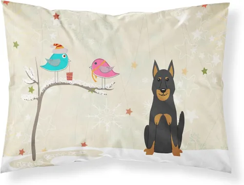 Vista 158 de Caroline's Treasures BB2515PILLOWCASE Between Friends Appenzeller Sennenhund - Funda de almohada de tela estándar, ligera, súper suave, fácil
