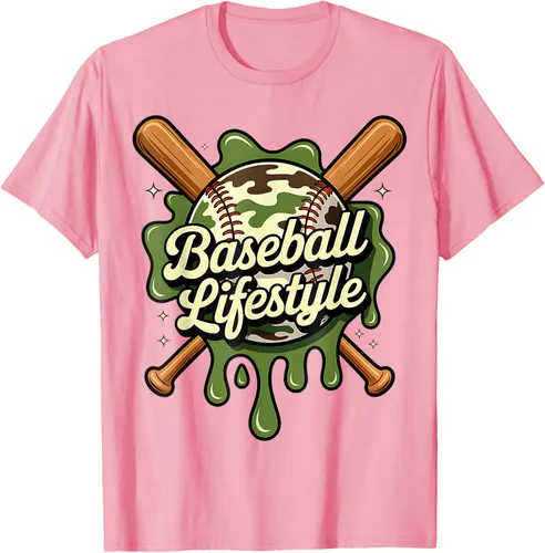 Vista 110 de Baseball Life Style 101 Apparel Youth Drip Baseball Boys Kid Camiseta