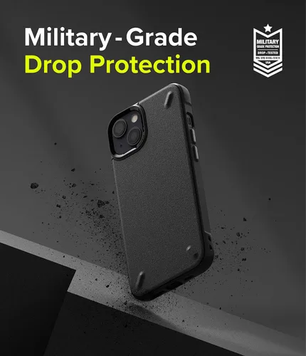 Vista 5 de Ringke Onyx - Funda compatible con iPhone 13 Mini, funda de silicona flexible extremadamente resistente a los golpes, resistente a los golpes