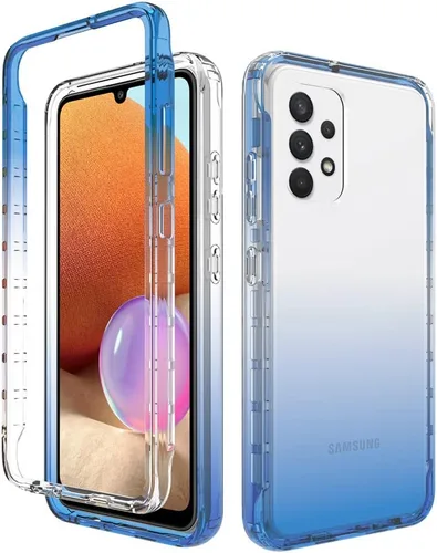 Vista 108 de Pzwoxukhov Funda para Xiaomi Poco M3 M2010J19CG M2010J19CI Caso, alta transparencia, color degradado, funda de absorción de impactos anticaída