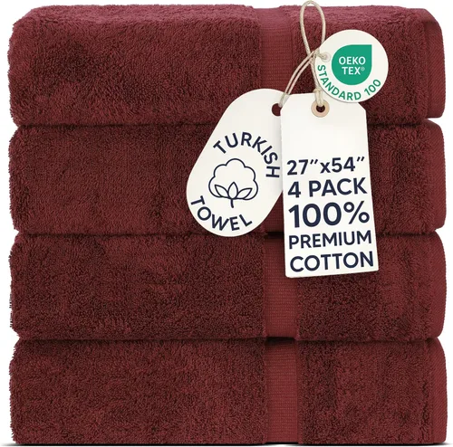 Vista 59 de Chakir Turkish Linens - Toallas turcas de 100% algodón, suaves y absorbentes (juego de 3 toallas personalizables, color aguamarina)