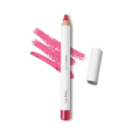 Vista 13 de Ere Perez - Color de labios hidratante Coco Crayon (Aura, 0.01 oz 0.11 oz) Hidrata, protege, nutre, repara, natural, cremoso, lápiz labial