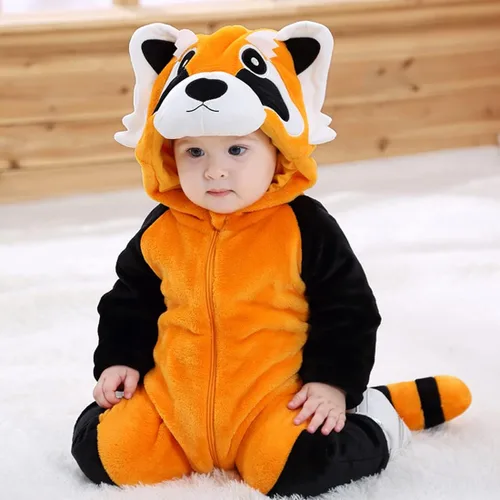 Vista 8 de TONWHAR - Disfraz de Halloween para niños, para cosplay de animales, para la nieve