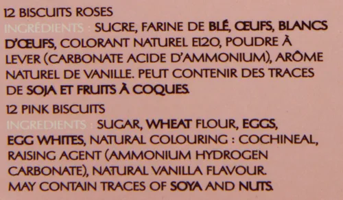 Vista 3 de Pink Champagne Biscuit por Fossier