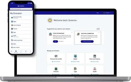 Vista 2 de Everplans - Software, Organize Will & Trust, Vital Records, ID’s, Passwords, Finances, Medical, Health, Family, Loved Ones, Pets, Secure Digital