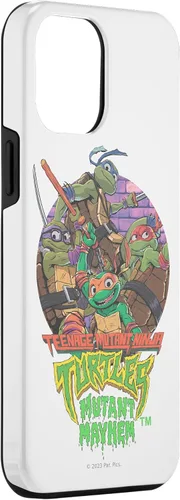 Vista 3 de iPhone 12 Pro Max Teenage Mutant Ninja Turtles: Mutant Mayhem Squad Case