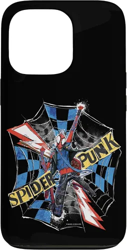Vista 10 de Marvel Spider-Man: Across The Spider-Verse - Carcasa para iPhone 17, diseño de Spider-Punk