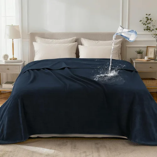 Vista 10 de LOOBANI Manta impermeable para sofá, de doble cara, a prueba de fugas, 40 x Rosa