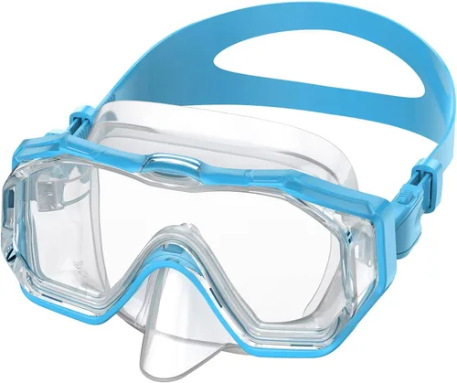 Vista 11 de WSTOO Adults Swim Goggles with Nose Cover to Prevent Water Inhaling, Anti-Fog Swimming Mask for Youth Men Women