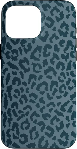 Vista 19 de Leopard Pacific Blue Phone-12 Pro & Pro Max Cheetah Skin Case for iPhone 17