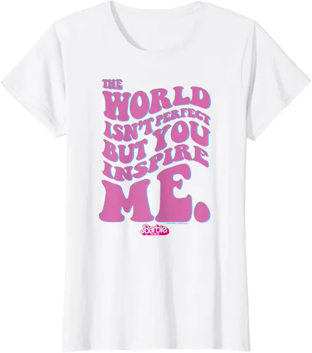Vista 19 de Barbie Camiseta The Movie - You Inspire Me, Negro
