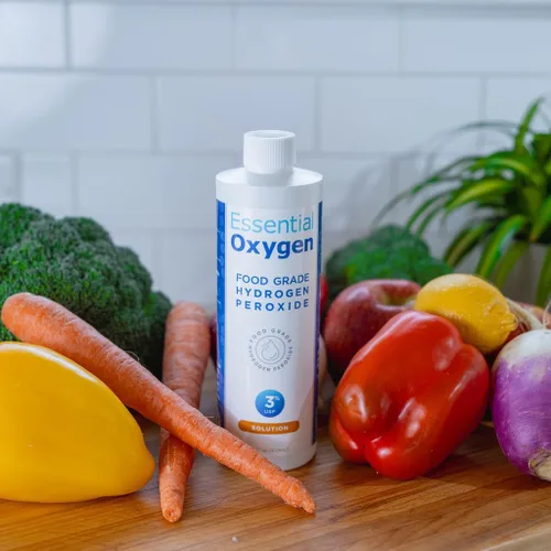Vista 4 de Peróxido de hidrógeno de Essential Oxygen, 3 % de grado alimenticio, 0724609, 1, 1