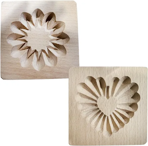 Vista 13 de Molde de Galletas de Madera, Molde de Horneado 3D, Herramienta de Decoración de Gravura para Artesanía, Adecuado para Halloween, Acción de Gracias