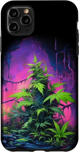 Vista 13 de 420, Colorful Weed Phone Accessory, Pink, Green & Purple Case for iPhone 16