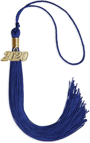 Vista 12 de Endea Graduation - Borla de un solo color con fecha dorada (Oro Antiguo, 2020)