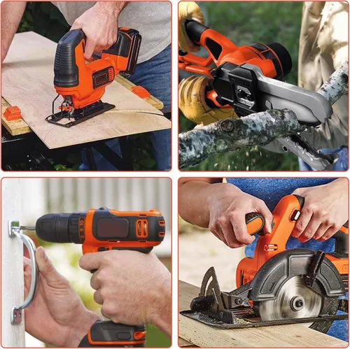 Vista 8 de Labtec LBX4020 - Paquetes de baterías de 20 V 6000 mAh compatibles con Black&Decker 20V LBXR20 LBXR20B LBXR20-OPE LBXR2020 LBXR20 LBXR20 LBX20