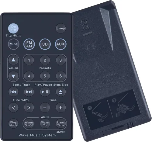Vista 41 de Control remoto de repuesto para control remoto Polk FR1, compatible con sistema de altavoces de barra de sonido Polk Audio FR1 RE9520-1 DSB1 D581