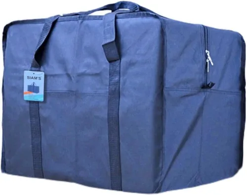 Vista 9 de Bolsa de viaje de carga cuadrada de 24 pulgadas Bolsa Maleta de Lona 50 Lb Cap equipaje Tote, Negro
