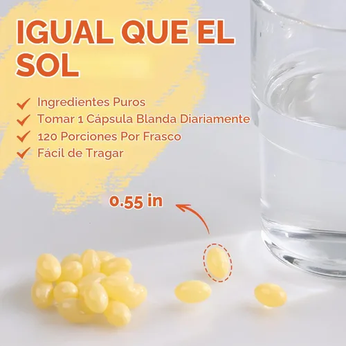 Vista 5 de Cápsulas blandas de suplemento de vitamina D3 K2, vitamina D3 5000 UI y vitamina K2 MK7 200 mcg, soporte para huesos y dientes, fácil de tragar, 120
