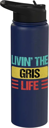 Vista 13 de Gris Name Stainless Steel Insulated Water Bottle Black