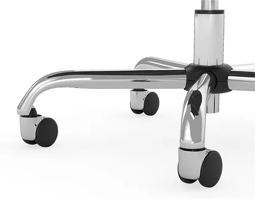 Vista 6 de Bush Business Furniture London - Silla de cuero con respaldo medio en gris lavado, solución de asiento moderna para el hogar o el espacio de trabajo