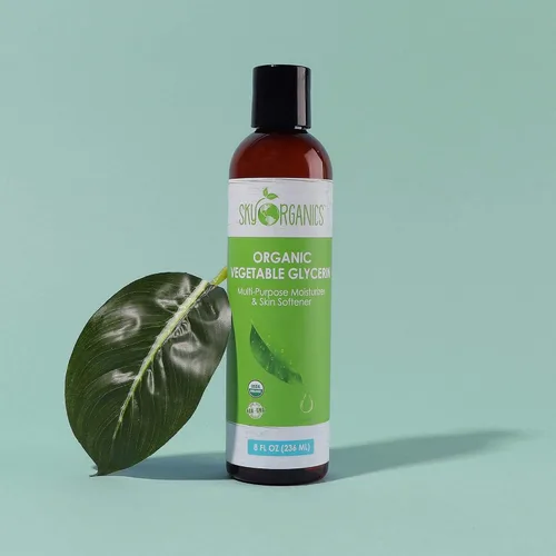 Vista 3 de Sky Organics - Glicerina vegetal orgánica sin OMG, Kosher, grado USP, hipoalergénica, prensada en frío, beneficia el cabello y la piel, excelente