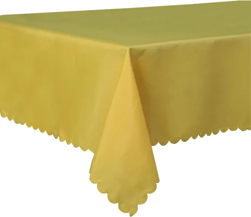 Vista 17 de Queenbox - Mantel rectangular rectangular de poliéster para bodas, fiestas, hoteles, restaurantes