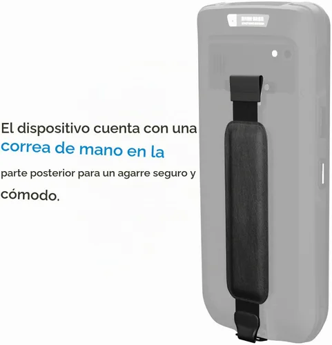 Vista 7 de Rayoungtek Robusto Android escáner de código de barras portátil computadora móvil 1D 2D QR Code NFC lector IP66 4G WiFi 6.0 "pantalla táctil