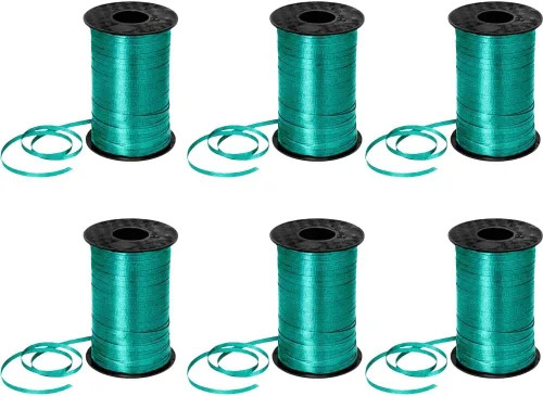 Vista 46 de PMU Tira de cinta rizadora negra de 500 yardas x 3/16 pulgadas para envolver regalos, decoración de cumpleaños, celebraciones, fiestas, accesorios