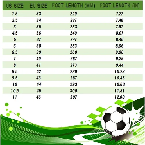 Vista 7 de Botines de fútbol para hombre, botas de fútbol atléticas de caña alta, para exteriores, interiores, entrenamiento profesional, tenis de fútbol