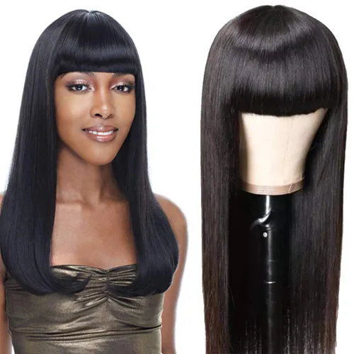 Vista 18 de Mechones de cabello 10A Remy peruano, cabello lacio, sedoso, 100 % sin procesar